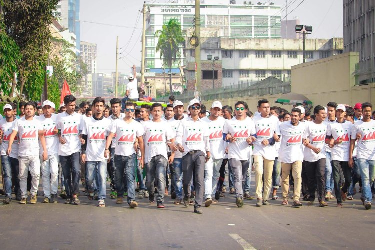 ‘জয় বাংলা’ স্লোগান দিয়ে সম্মেলনে আসছেন নেতাকর্মীরা