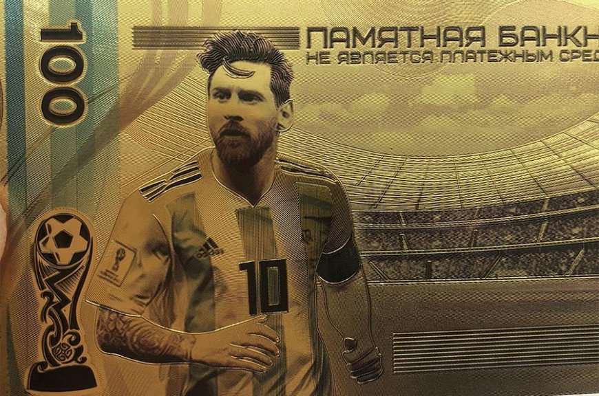 Messi is getting a place on Argentina's bank notes