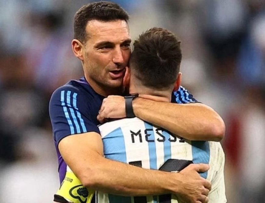 Scaloni wants to see Messi in the 2026 World Cup