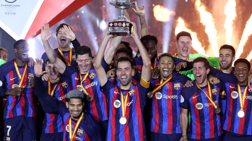 Barca beat Real Madrid to win the Spanish Super Cup