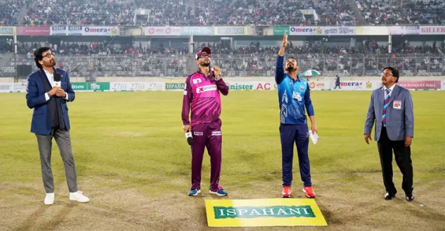 মাশরাফির সিলেটের বিপক্ষে টস জিতে ব্যাটিংয়ে নাসিরের ঢাকা