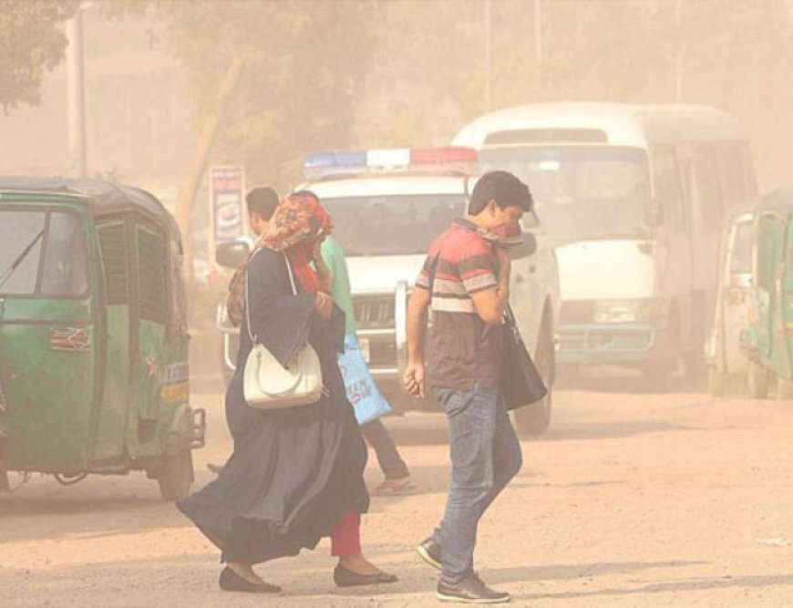 Dhaka topped the list of polluted cities for the sixth consecutive day