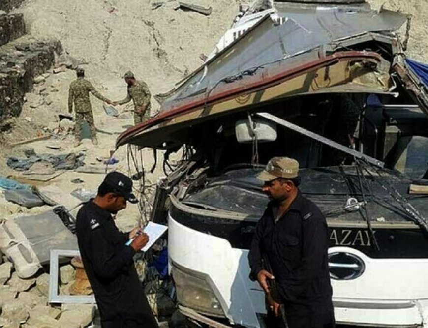 39 killed in bus accident in Balochistan