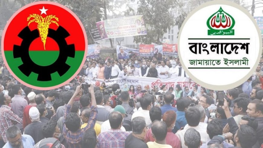 What is the position of BNP in Jamaat, Nai Japatat movement?