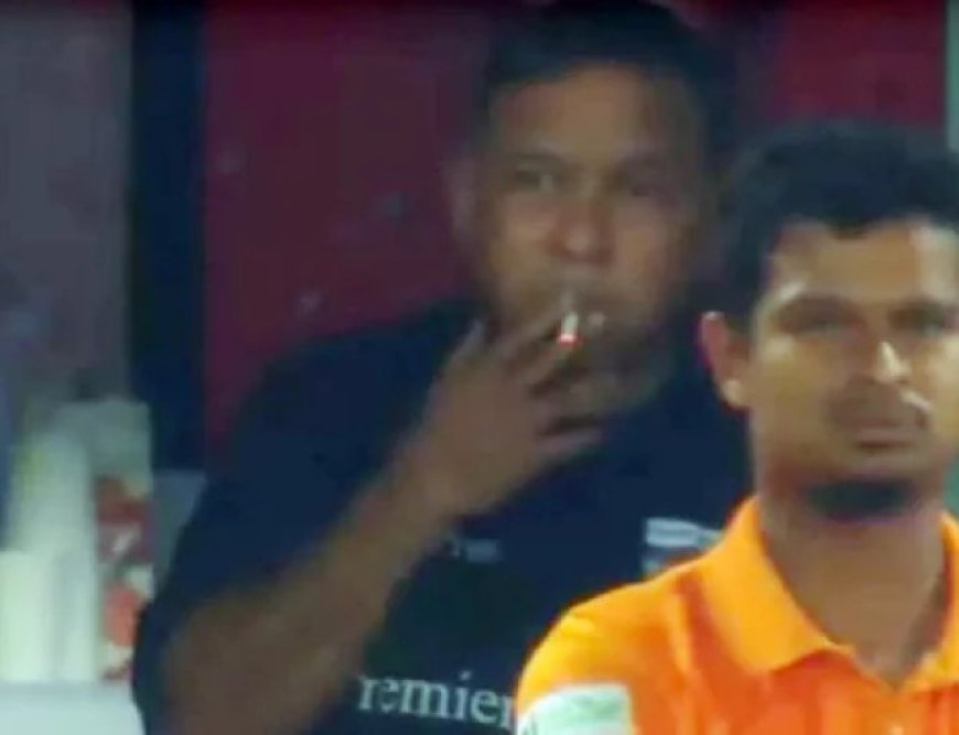 Smoking in the dressing room: Sujan may face punishment