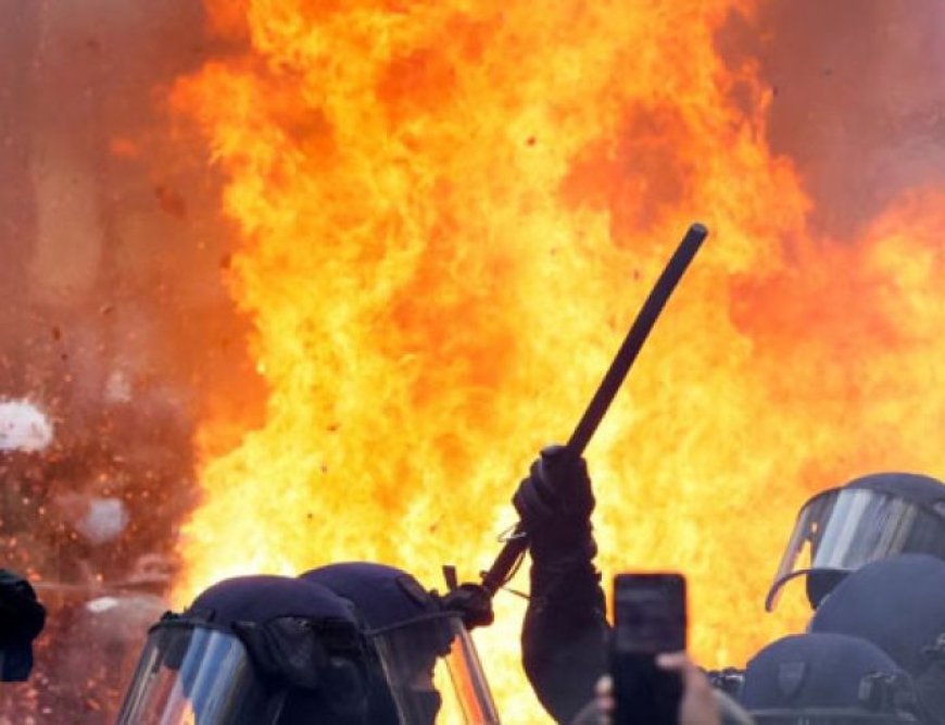 Thousands of people protested across France on Saturday