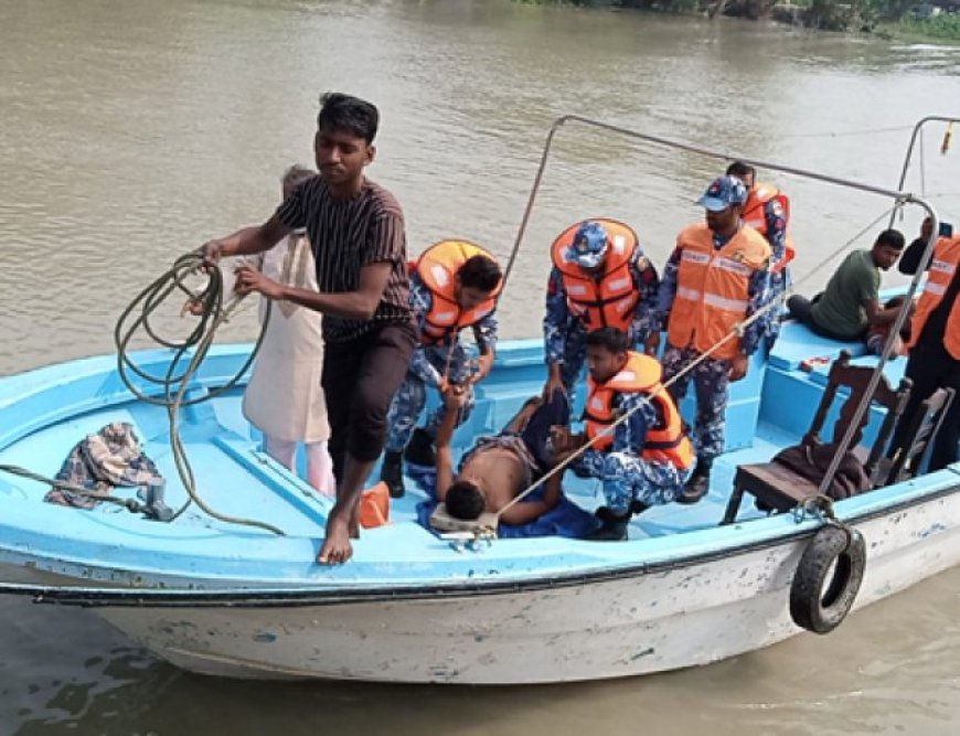 Robbery in Bay of Bengal, 4 people rescued alive, 5 bodies in the sea