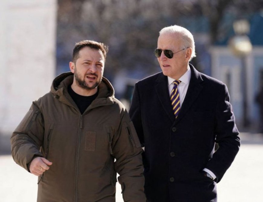 Joe Biden visited Ukraine by informing Russia!