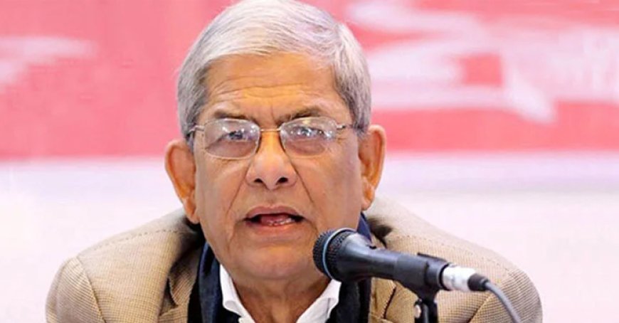 It is not possible to solve the problems of this country without the fall of the government: Mirza Fakhrul