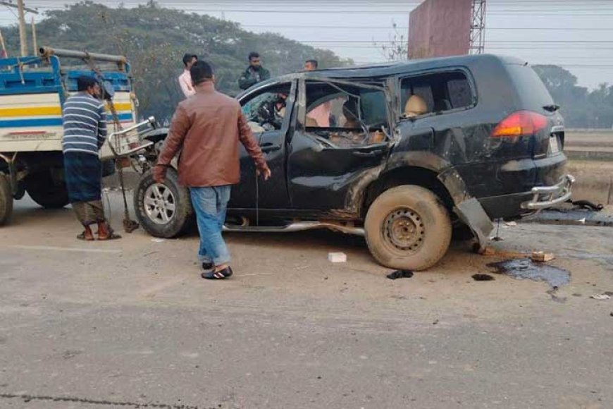 Accident with government vehicle outside the workplace, the department has sought an explanation