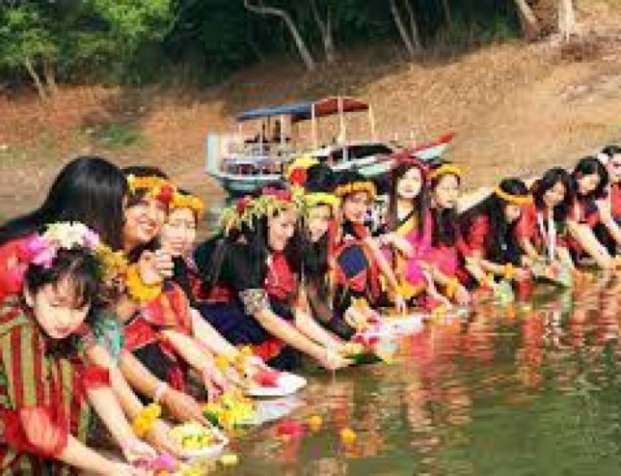 Festival mood in the mountains around Baisabi in the beginning of the year